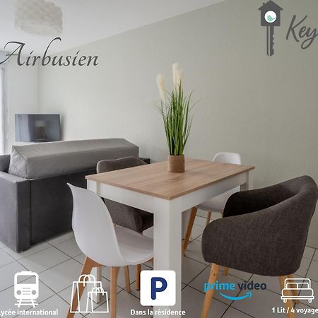 Apartament L'Airbusien - Terrasse Et Parking - Airbus A Cote Colomiers Zewnętrze zdjęcie