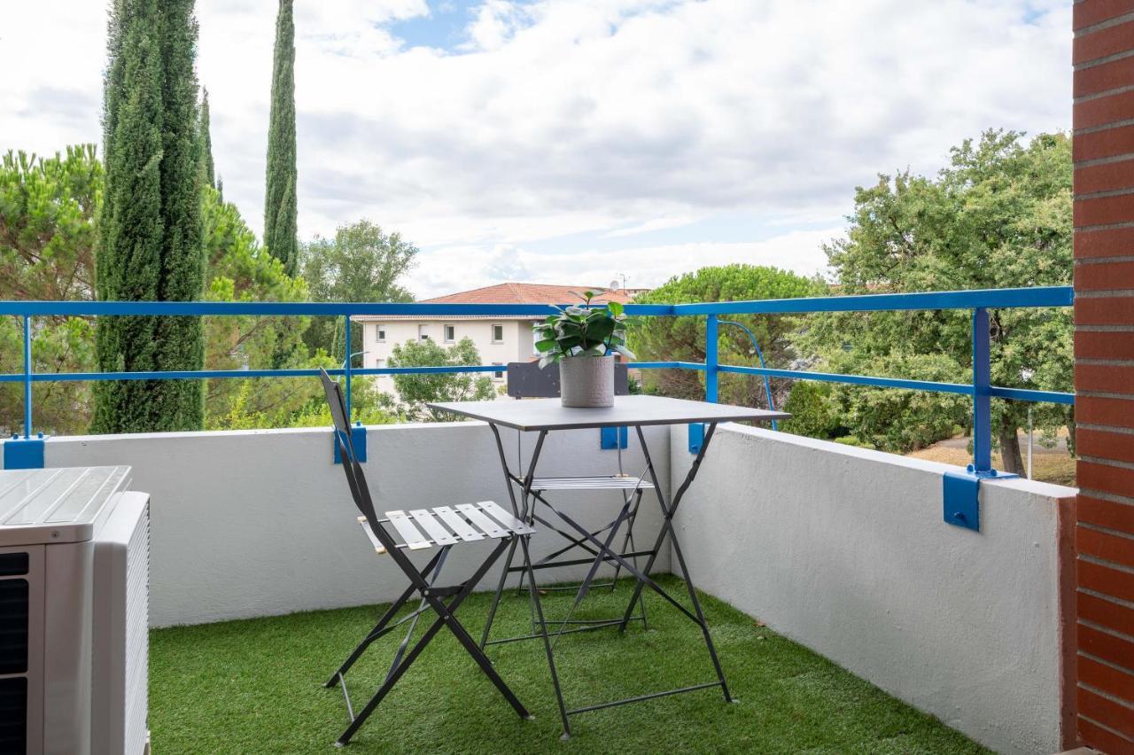 Apartament L'Airbusien - Terrasse Et Parking - Airbus A Cote Colomiers Zewnętrze zdjęcie
